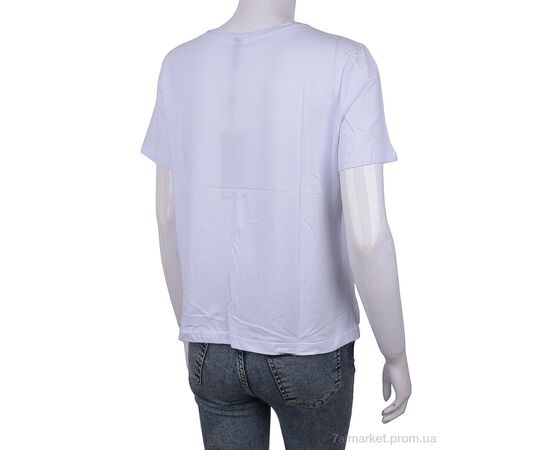Фотография Футболка женская Лето 3488-4 white (4 шт. р.сетка One size) "Мир" недорого оптом от прямого поставщика, изображение 2
