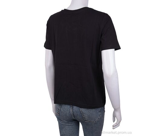 Фотография Футболка женская Лето 3488-20 black (4 шт. р.сетка One size) "Мир" недорого оптом от прямого поставщика, изображение 2