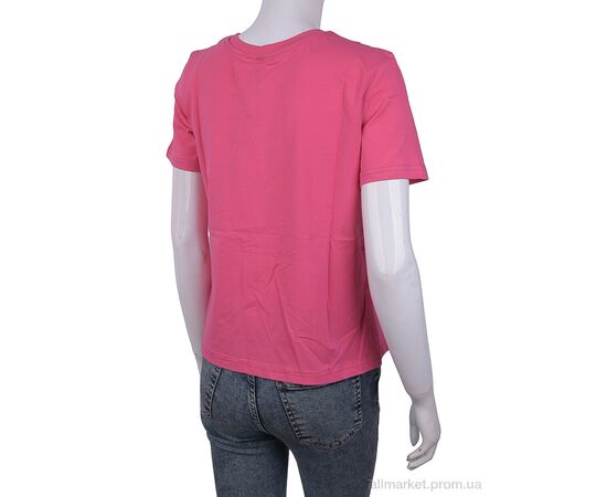 Фотография Футболка женская Лето 3488-21 pink (4 шт. р.сетка One size) "Мир" недорого оптом от прямого поставщика, изображение 2