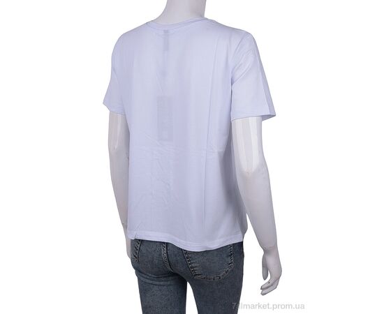 Фотография Футболка женская Лето 3488-24 white (4 шт. р.сетка One size) "Мир" недорого оптом от прямого поставщика, изображение 2