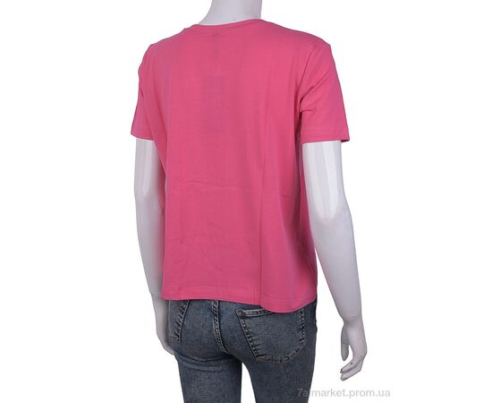 Фотография Футболка женская Лето 3488-28 pink (4 шт. р.сетка One size) "Мир" недорого оптом от прямого поставщика, изображение 2