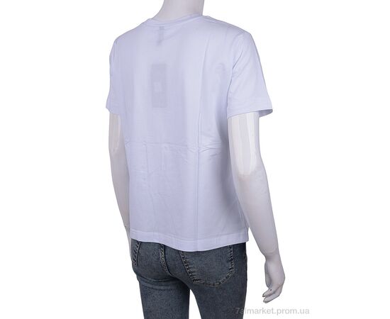 Фотография Футболка женская Лето 3488-29 white (4 шт. р.сетка One size) "Мир" недорого оптом от прямого поставщика, изображение 2