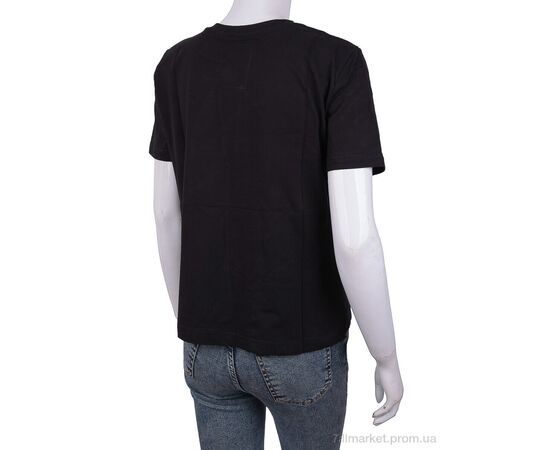 Фотография Футболка женская Лето 3488-30 black (4 шт. р.сетка One size) "Мир" недорого оптом от прямого поставщика, изображение 2
