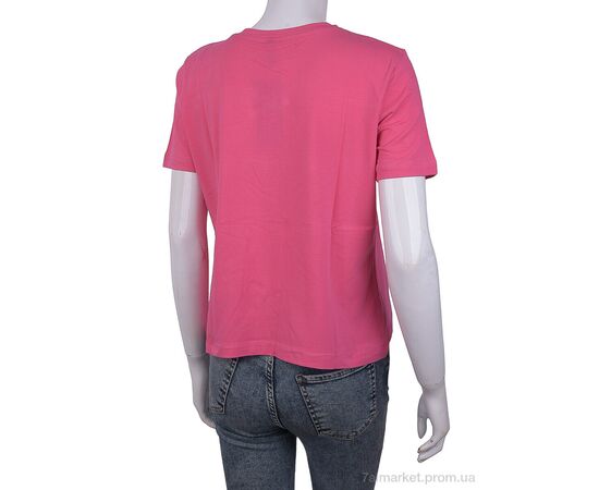 Фотография Футболка женская Лето 3488-31 pink (4 шт. р.сетка One size) "Мир" недорого оптом от прямого поставщика, изображение 2