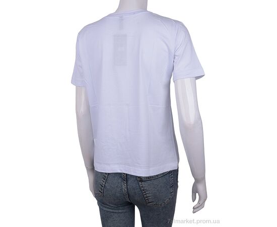 Фотография Футболка женская Лето 3488-33 white (4 шт. р.сетка One size) "Мир" недорого оптом от прямого поставщика, изображение 2