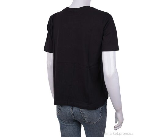 Фотография Футболка женская Лето 3488-34 black (4 шт. р.сетка One size) "Мир" недорого оптом от прямого поставщика, изображение 2