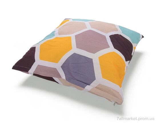 Подушка Весна/осінь Фланель 08008-4 mix (40*40) (2 шт. р.сіткаOne size) "Obuvok" недорого оптом від прямого постачальника, зображення 2