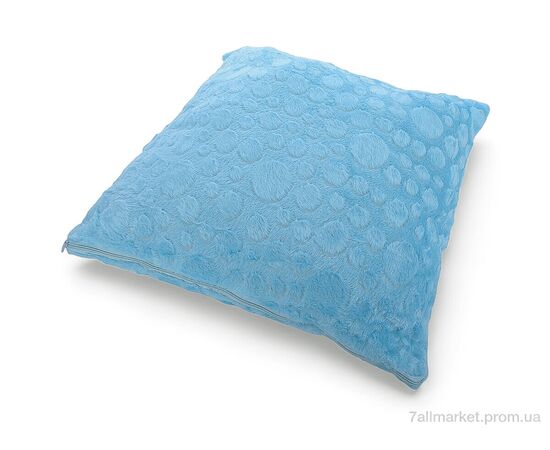 Подушка Весна/осінь Норка круг 08286 l.blue (42*42) (2 шт. р.сіткаOne size) "Obuvok" недорого оптом від прямого постачальника, зображення 2