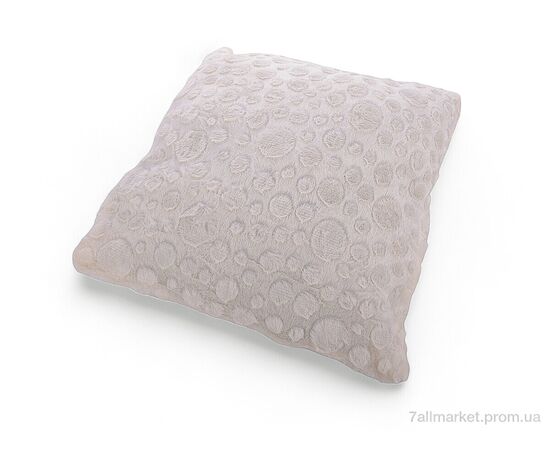 Подушка Весна/осінь Норка круг 08510 beige (42*42) (2 шт. р.сіткаOne size) "Obuvok" недорого оптом від прямого постачальника, зображення 2