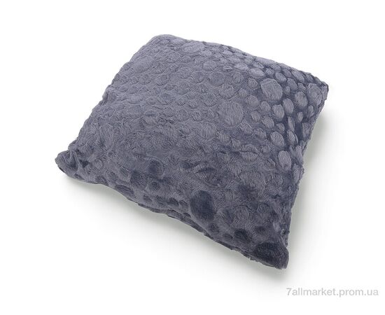 Подушка Весна/осінь Норка круг 08509 grey (42*42) (2 шт. р.сіткаOne size) "Obuvok" недорого оптом від прямого постачальника, зображення 2