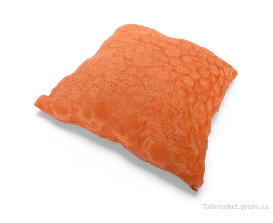 Фотография Подушка Весна/осень Норка круг 08125 orange (42*42) (2 шт. р.сетка One size) "Obuvok" недорого оптом от прямого поставщика, изображение 2