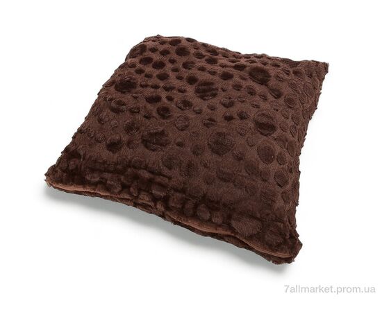 Фотография Подушка Весна/осень Норка круг 08504 brown (42*42) (2 шт. р.сетка One size) "Obuvok" недорого оптом от прямого поставщика, изображение 2
