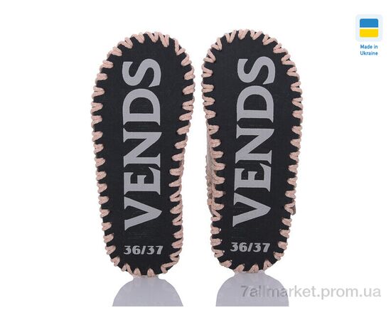 Тапки жіночі для будинку Весна/осінь 250W (9 пар р.36-41) "Active" недорого оптом від прямого постачальника, зображення 3