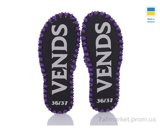 Тапки жіночі для будинку Весна/осінь 157W сірий (9 пар р.36-41) "Active" недорого оптом від прямого постачальника, зображення 3