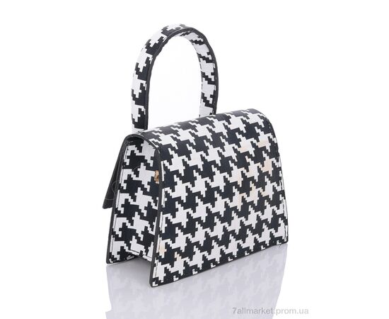 Жіноча сумка 2058-13 black 15*14*8 см, "David Polo" недорого оптом від прямого постачальника, зображення 2