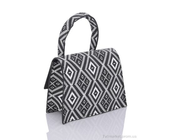 Жіноча сумка 2058-14 black 15*14*8 см, "David Polo" недорого оптом від прямого постачальника, зображення 2