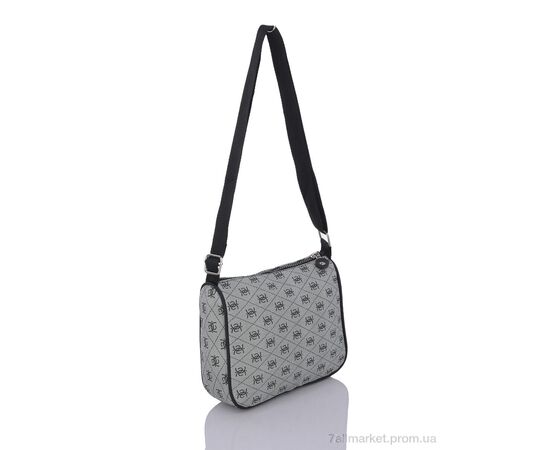 Жіноча сумка 2156-4 grey 18*21*6 см, "David Polo" недорого оптом від прямого постачальника, зображення 2