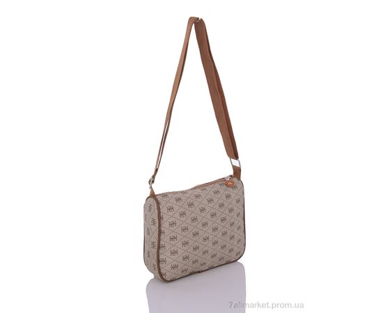 Жіноча сумка 2156-5 beige 18*21*6 см, "David Polo" недорого оптом від прямого постачальника, зображення 2