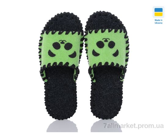 Тапки жіночі для будинку Весна/осінь 176W салатний (9 пар р.36-41) "Active" недорого оптом від прямого постачальника, зображення 2