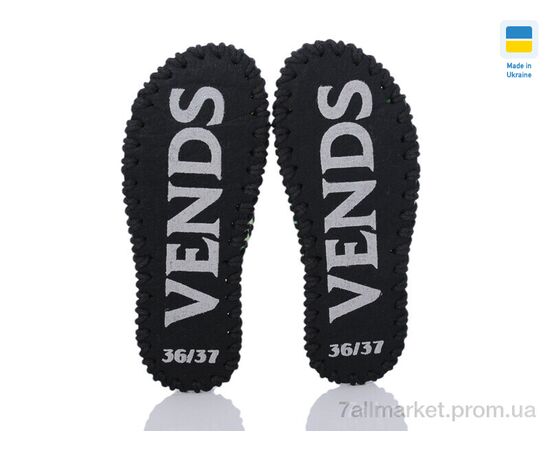 Тапки жіночі для будинку Весна/осінь 176W салатний (9 пар р.36-41) "Active" недорого оптом від прямого постачальника, зображення 3