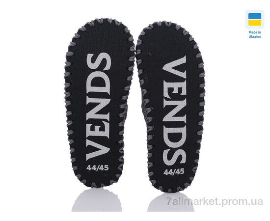 Тапки чоловічі домашні Весна/осінь 327M т.сірий (9 пар р.40-45) "Active" недорого оптом від прямого постачальника, зображення 3