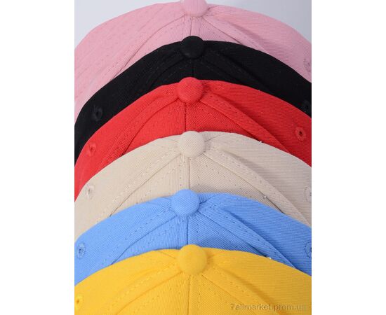 Кепка дитяча Літо BN007 mix (5 шт. р.сітка53-55) "KUINH" недорого оптом від прямого постачальника, зображення 2