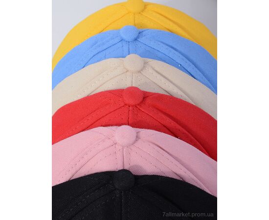Кепка дитяча Літо BN010 mix (5 шт. р.сітка53-55) "KUINH" недорого оптом від прямого постачальника, зображення 2