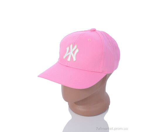 Кепка жіноча Літо BN021-3 pink (5 шт. р.сітка57-59) "KUINH" недорого оптом від прямого постачальника, зображення 2
