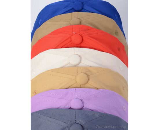 Кепка унісекс Літо BN024 mix (5 шт. р.сітка57-59) "KUINH" недорого оптом від прямого постачальника, зображення 2