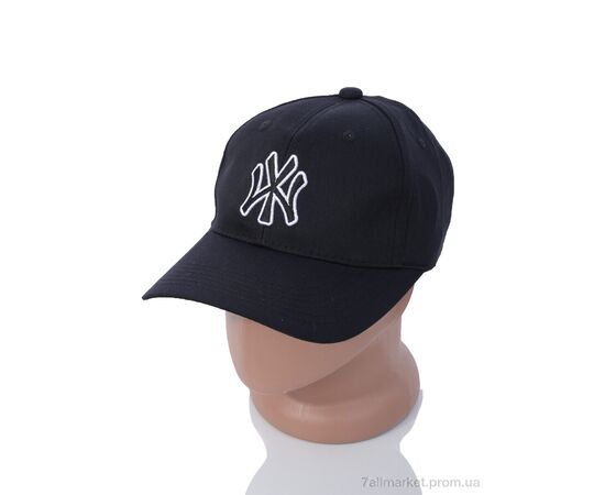 Кепка унісекс Літо BN025-5 black (5 шт. р.сітка57-59) "KUINH" недорого оптом від прямого постачальника, зображення 2