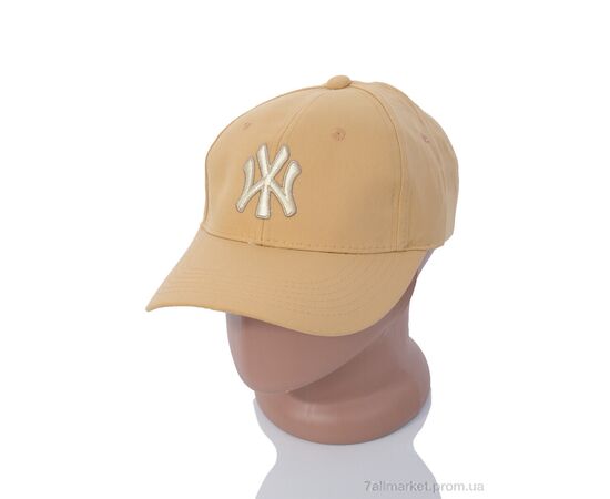 Кепка унісекс Літо BN025-6 beige (5 шт. р.сітка57-59) "KUINH" недорого оптом від прямого постачальника, зображення 2