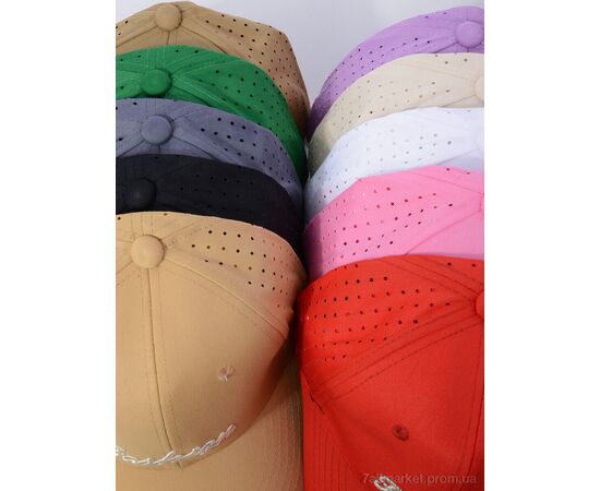 Кепка жіноча Літо BN028 mix (5 шт. р.сітка57-59) "KUINH" недорого оптом від прямого постачальника, зображення 4