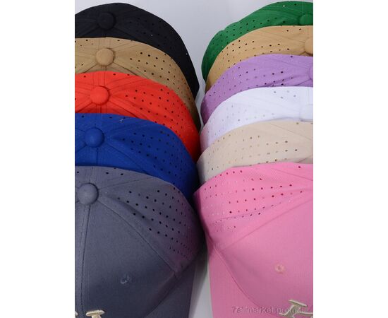 Кепка жіноча Літо BN029 mix (5 шт. р.сітка57-59) "KUINH" недорого оптом від прямого постачальника, зображення 4