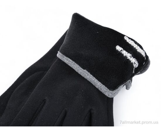 Рукавички жіночі Зима B11-83 black (10 шт. р.сітка6,5-8,5) "TUZZI" недорого оптом від прямого постачальника, зображення 2