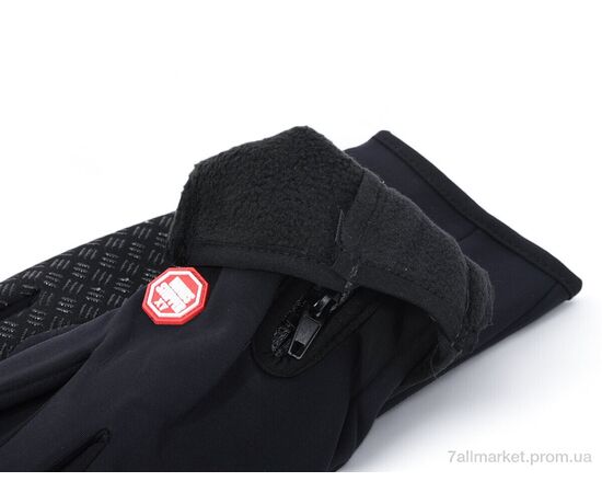 Фотография Перчатки мужские Зима 01-1 black (12 шт. р.сетка M-XL) "TUZZI" недорого оптом от прямого поставщика, изображение 3