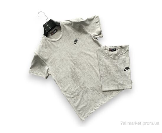 Футболка чоловіча Літо A009-3 grey (5 шт. р.сіткаS-2XL) "Verton" недорого оптом від прямого постачальника, зображення 2