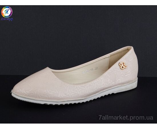 Фотография Балетки детские на девочку Весна/осень HY10-16 (8 пар р.32-37) "Леопард" недорого оптом от прямого поставщика, изображение 2