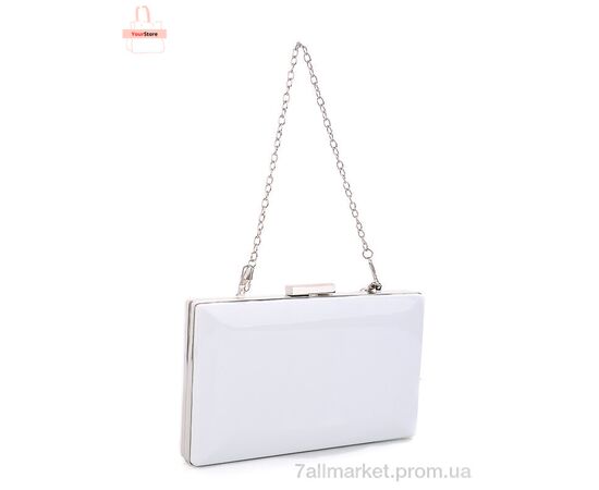 Жіноча сумка 09837 white 12*20*3 см, "YourStore" недорого оптом від прямого постачальника, зображення 2