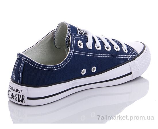 Кеди жіночі стильні Весна/осінь KW1 navy (12 пар р.36-41) "CR" недорого оптом від прямого постачальника, зображення 3