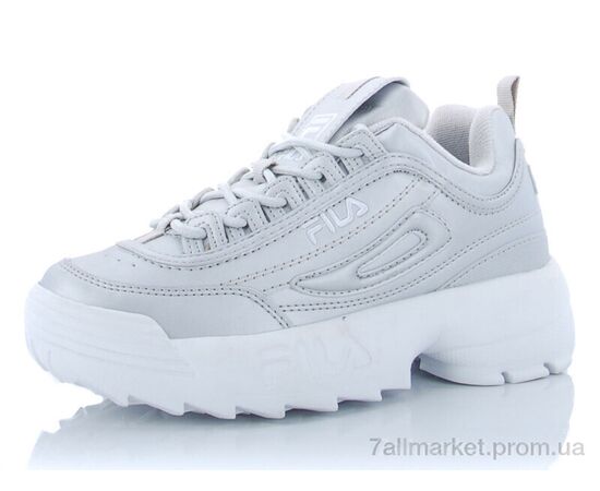 Фотография Кроссовки женские модные Весна/осень 81-81 silver (8 пар р.37-41) "CR" недорого оптом от прямого поставщика, изображение 2