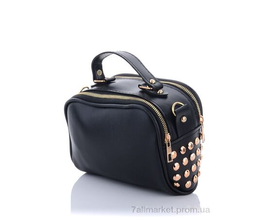 Жіноча сумка 1020-2 black 14*20*10 см, "David Polo" недорого оптом від прямого постачальника, зображення 2