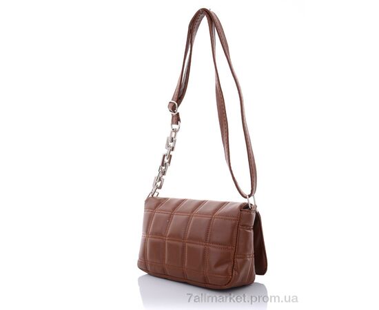 Жіноча сумка 1021-7 brown 15*23*8 см, "David Polo" недорого оптом від прямого постачальника, зображення 2