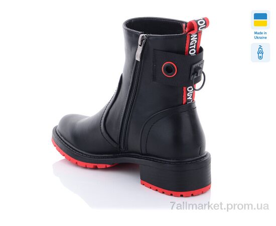 Фотография Ботинки женские стильные Весна/осень P872-3 (8 пар р.36-41) "Swin" недорого оптом от прямого поставщика, изображение 2