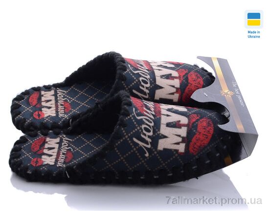 Тапки жіночі для будинку Весна/осінь 7-141 (10 пар р.40-45) "Active" недорого оптом від прямого постачальника, зображення 3