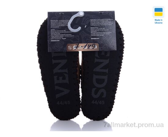 Тапки жіночі для будинку Весна/осінь 7-149 (10 пар р.40-45) "Active" недорого оптом від прямого постачальника, зображення 2