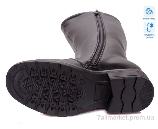 Чоботи дитячі красиві Зима R516558036 BK (6 пар р.33-38) "Weestep" недорого оптом від прямого постачальника, зображення 3