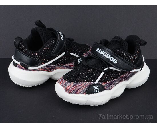 Кросівки дитячі модні Весна/осінь BD-B119-2 черный (8 пар р.22-26) "Class Shoes" недорого оптом від прямого постачальника, зображення 2