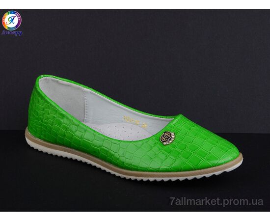 Фотография Балетки детские на девочку Весна/осень H32-19 (8 пар р.27-32) "Леопард" недорого оптом от прямого поставщика, изображение 2