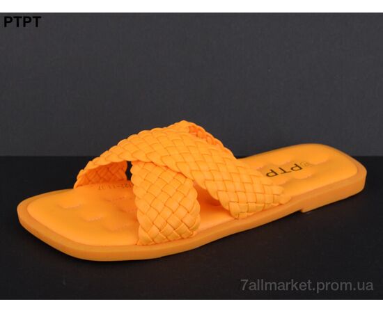 Шльопанці жіночі полегшені Літо A122-11 (8 пар р.36-41) "PTPT" недорого оптом від прямого постачальника, зображення 2