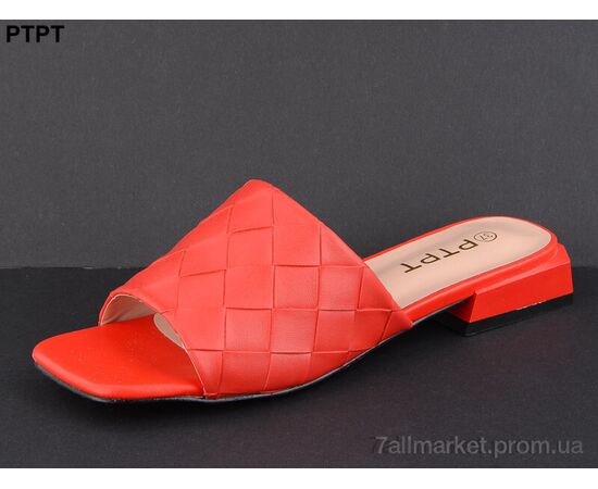 Шльопанці жіночі полегшені Літо A261-3 (8 пар р.36-41) "PTPT" недорого оптом від прямого постачальника, зображення 2